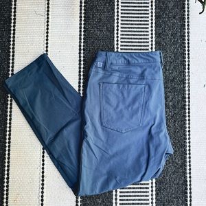 Lululemon Mens ABC Slim Fit Pant 30” Iron Blue